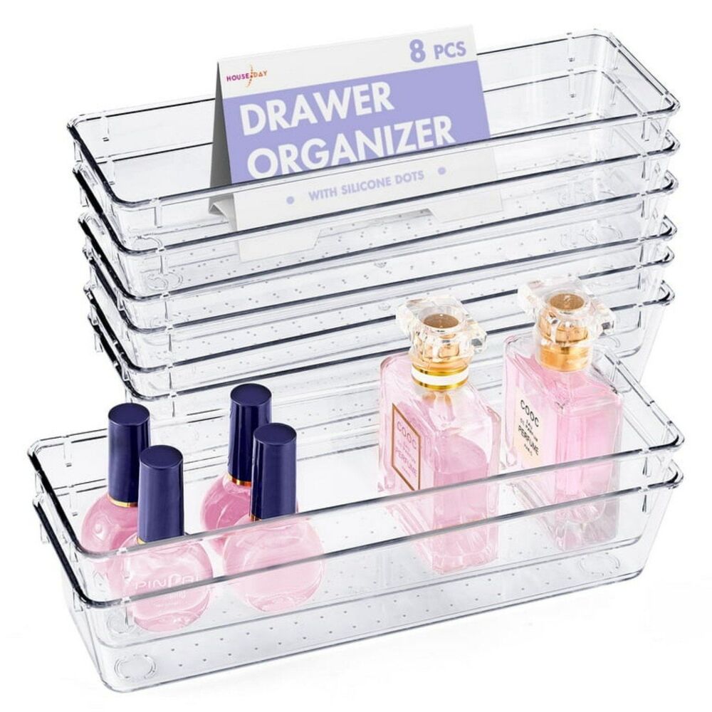 8 Drawer Organizer Bins NEW